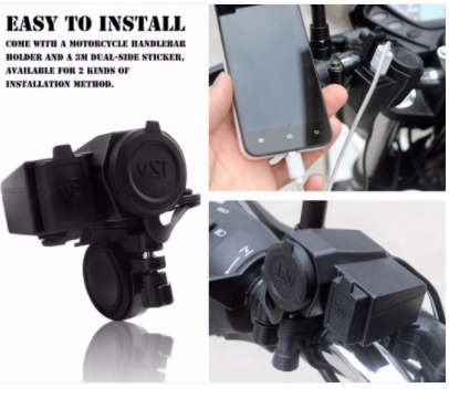 12V BIKE SOCKET ADAPTOR