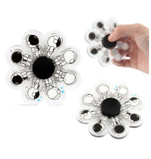 ANIMATED SPINNING TOP