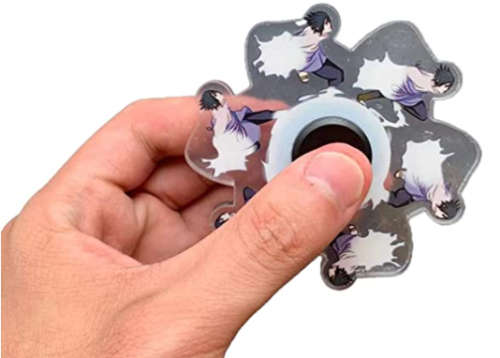 ANIMATED SPINNING TOP