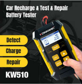 CAR RECHARGE, TEST AND REPAIR BATTERY TESTER