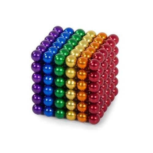 NEODIMIUM RAINBOW BALLS 216PC