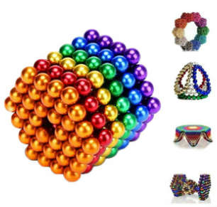 NEODIMIUM RAINBOW BALLS 216PC