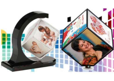 FLOATING PHOTO CUBE