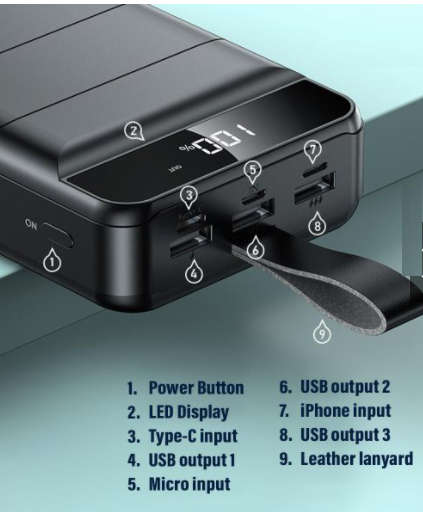 40000MAH POWER BANK REMAX