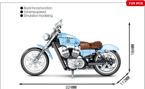 BUILDING BLOCKS HARLEY DAVIDSON 701714