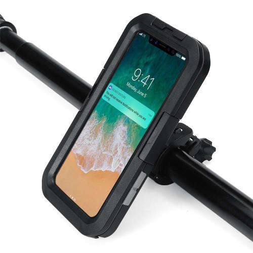 Bike Phone Mount Holder Waterproof Cell Phone Holder  360° Adjustable Bicycle Phone Case Holder with