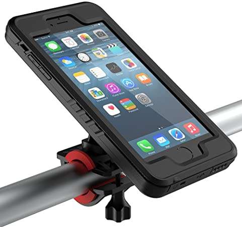 Bike Phone Mount Holder Waterproof Cell Phone Holder  360° Adjustable Bicycle Phone Case Holder with