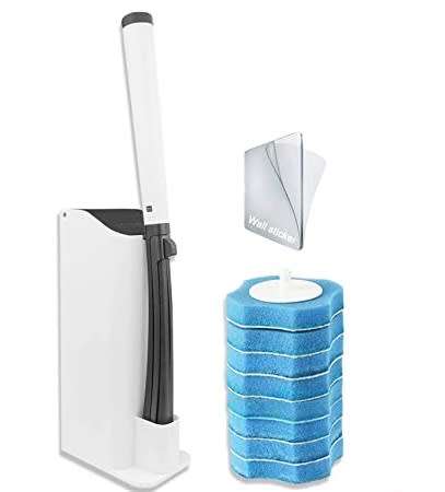 CLIP TYPE REMOVABLE TOILET BRUSH