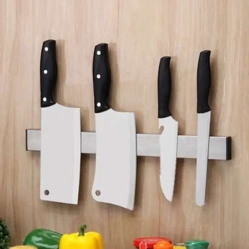 WALL MOUNTED MAGNETIC KITCHEN KNIFE SHELF