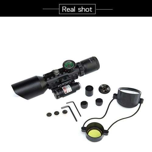 Rifle Scope Laser Sight M9 LSE-10X42E Combo