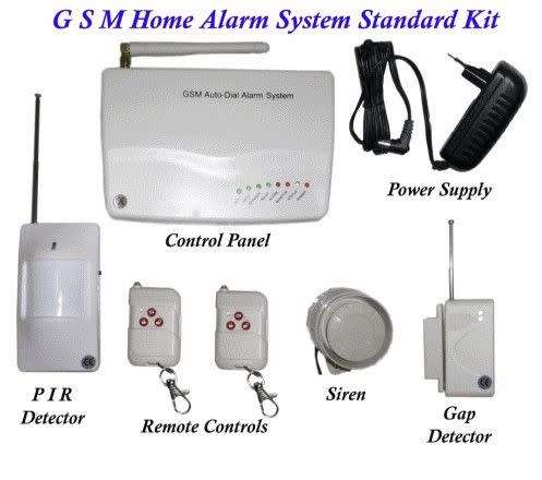 SALE!!!WIRELESS GSM INTELLIGENT ANTI-THEFT ELECTRONIC ALARM SYSTEM