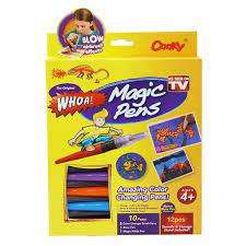 Magic Blow and Color Changing Pen Set - 10pc