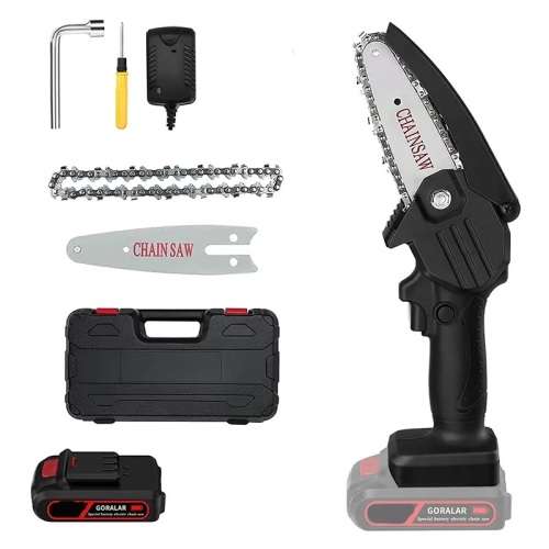 24V Battery One-Hand Operated Mini Chainsaw