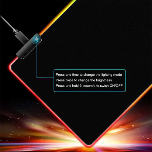 AOAS RGB Light Gaming Mouse Pad - S4000