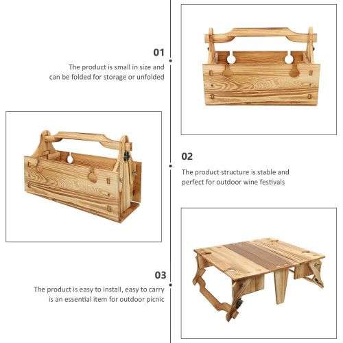 Foldable Wooden Picnic Table
