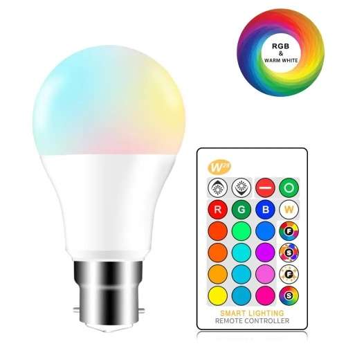 RGB Colour Changing Bulb(Bayonet)