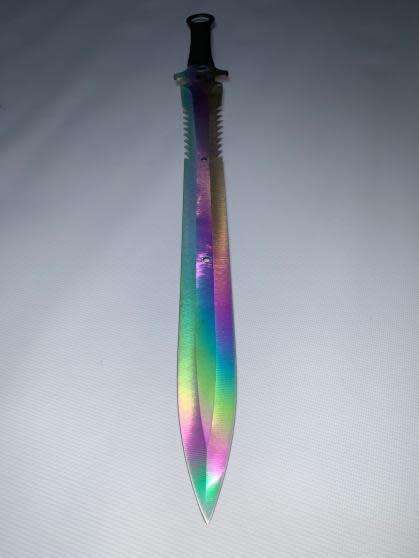 Rainbow Color Shortsword