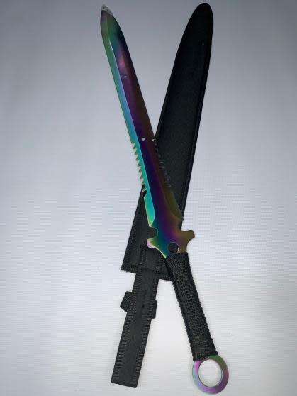 Rainbow Color Shortsword