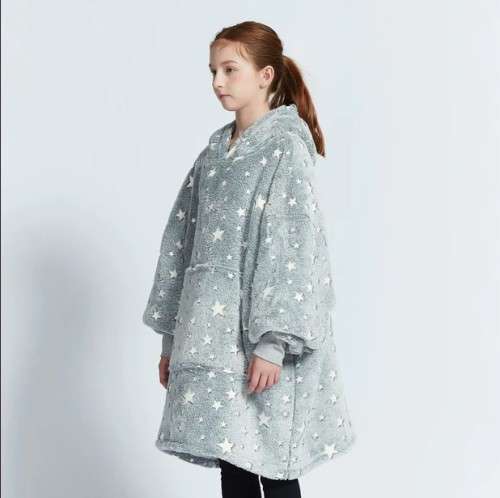 Kids Glow in the Dark Cloak Hoodie
