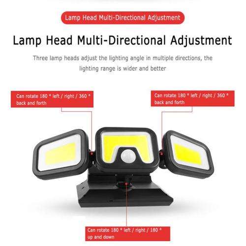 Split Solar Wall Lamp