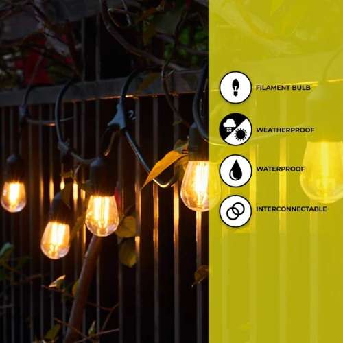 RETRO 10M STRING GLOBE