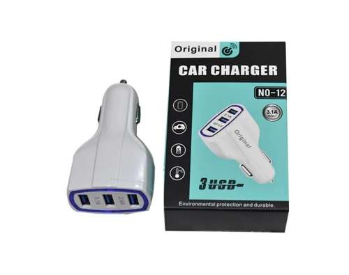 3 USB CAR CHARGER