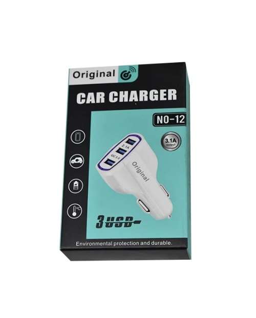 3 USB CAR CHARGER