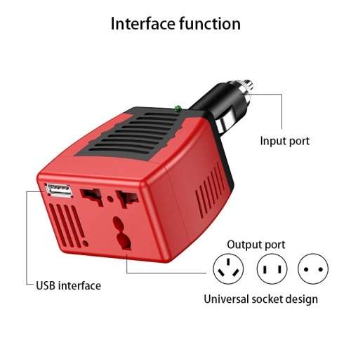 Q-C100W CAR INVERTER PLUG