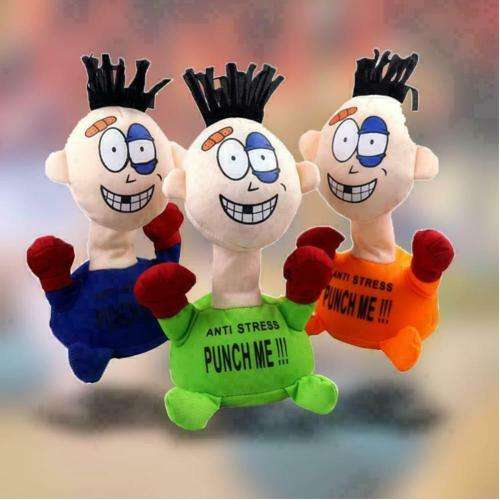ANTI STRESS PUNCH ME MOVING DOLL