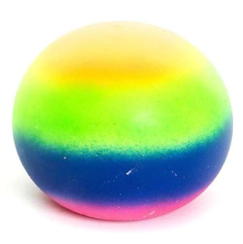 GIANT RAINBOW SQUISH BALL