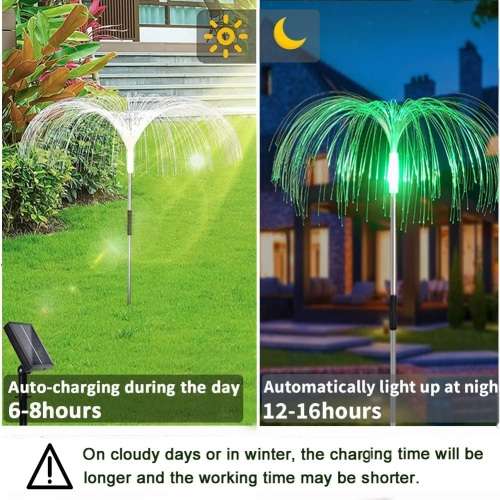 2PK SOLAR LAWN FIBRE LIGHT