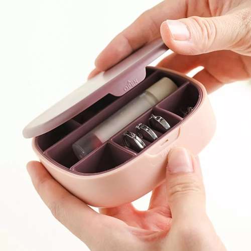 JEWELRY STORAGE BOX WITH MIRROR