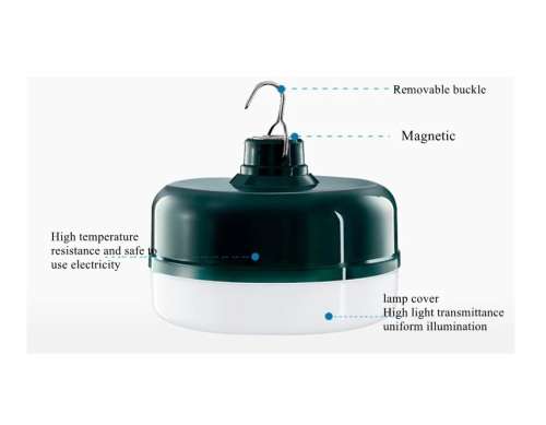 50W RECHARGEABLE CAMPING LIGHT