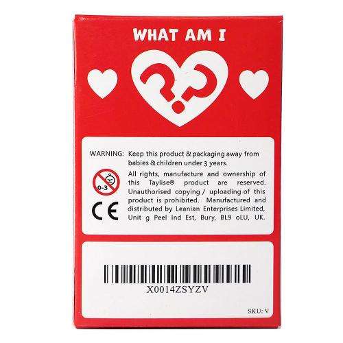 What Am I?  Couples card game
