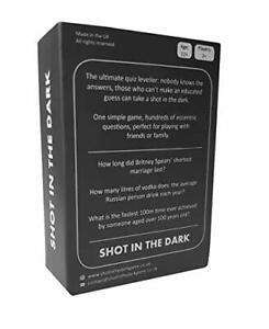 Shot In the Dark Card Game