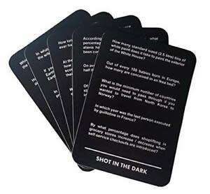 Shot In the Dark Card Game