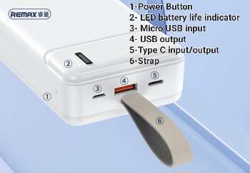 Remax 30000mAh AN109 Power Bank