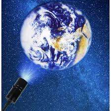 Earth and Moon projector Night Light Lamp
