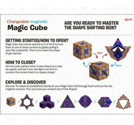 Magic Folding Cube Puzzle