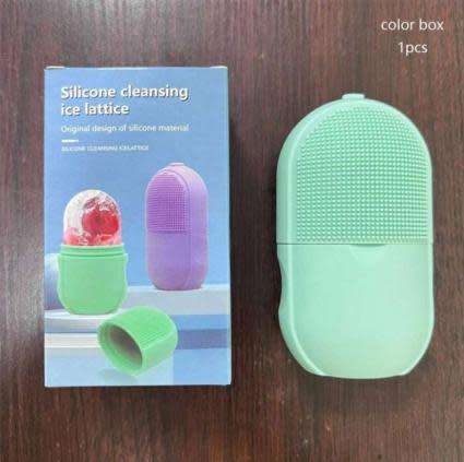Silicone Cleansing Ice Latice Bath Brush