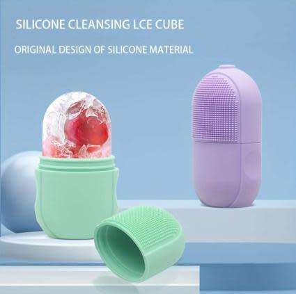 Silicone Cleansing Ice Latice Bath Brush