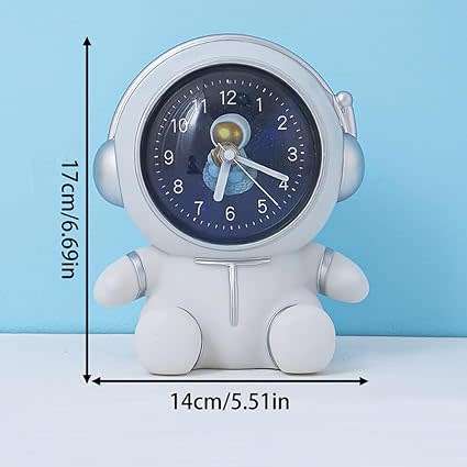 Astronaut Money Box Clock