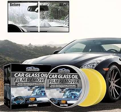 Car Glass Oil Film Remover