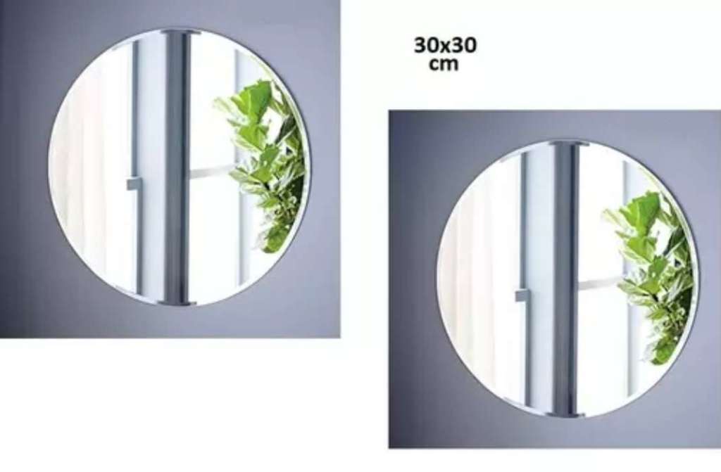 30 x 30 Round Mirror Sticker