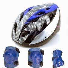 SAFETY GEAR - HELMET , KNEE PADS , ELBOW PADS & WRIST PAD