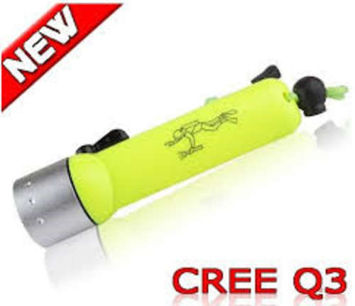Professional flashlight for diving CREE 3W LED