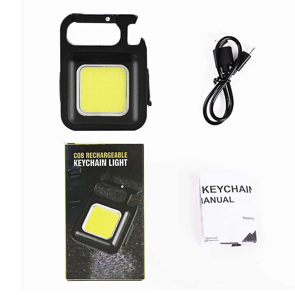 Rechargeable Keyring Cob Light