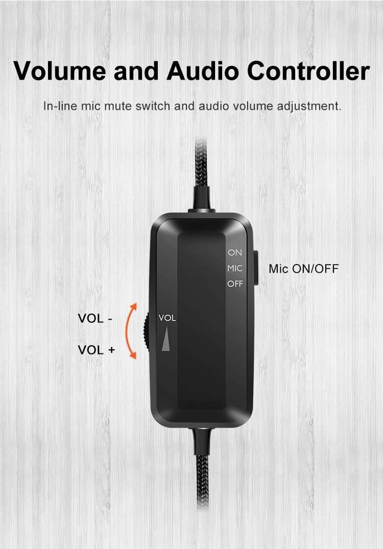 PXN U305 Detachable Mic Gaming Headset