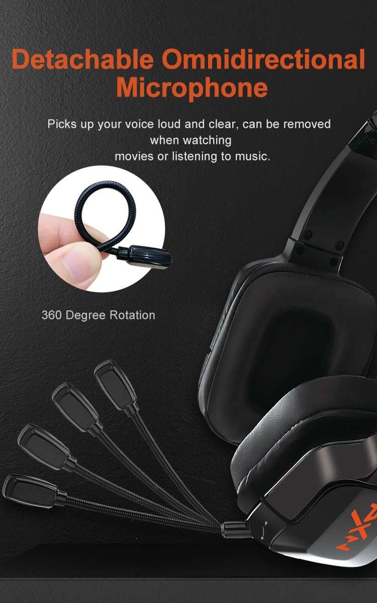 PXN U305 Detachable Mic Gaming Headset