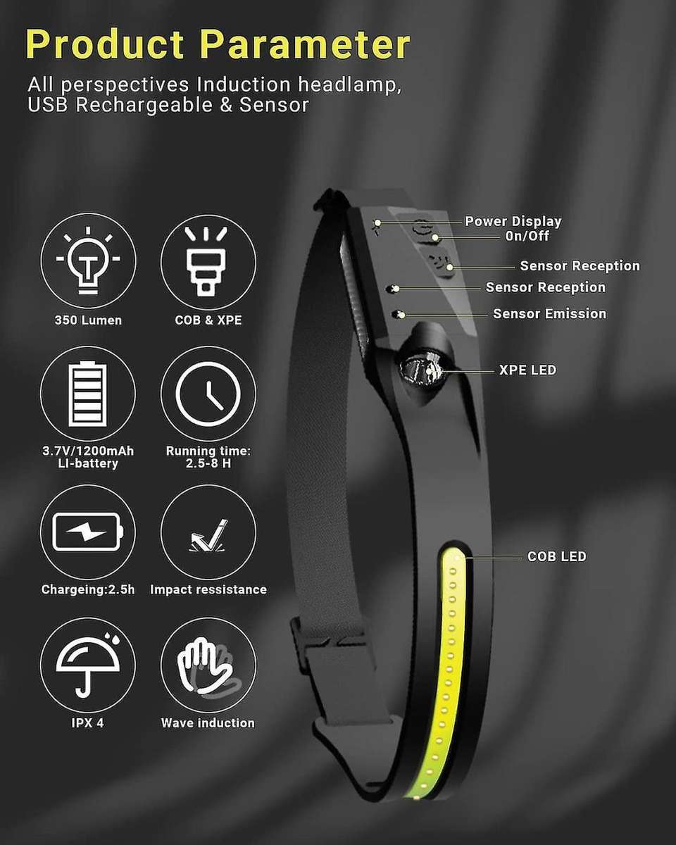 All Perspective Induction Headlamp